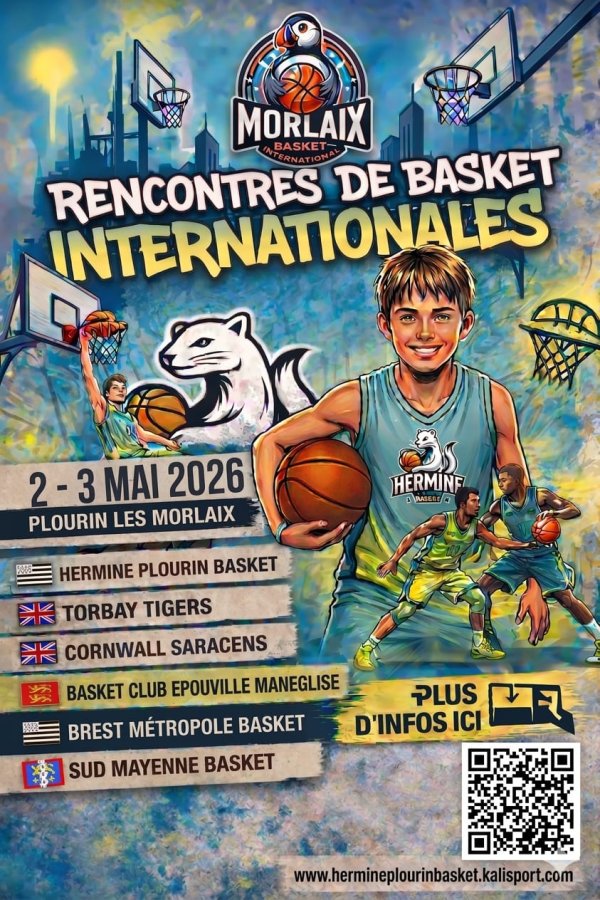 International meetings at Plourin Lès Morlaix 💚💛🏀